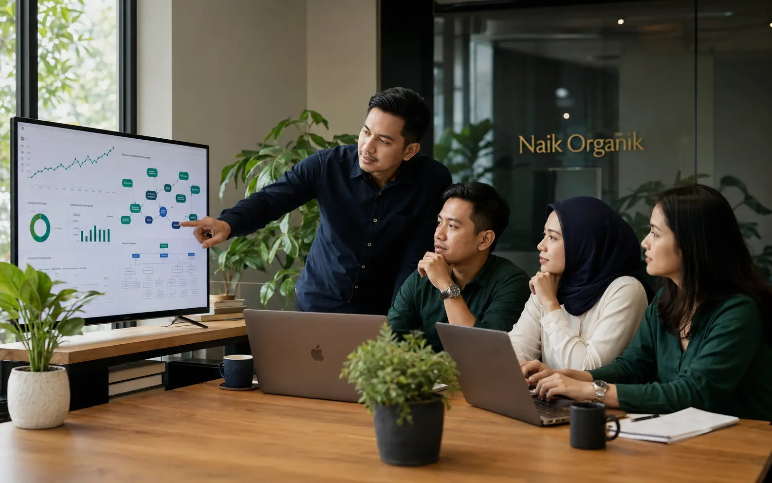 Tentang naik organik